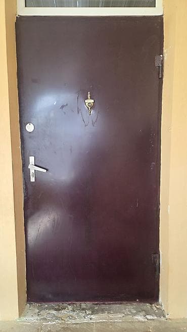 mebel qapi: Metall giriş qapısı - Material: polad/metal korpus - Xarici tərəf — 1