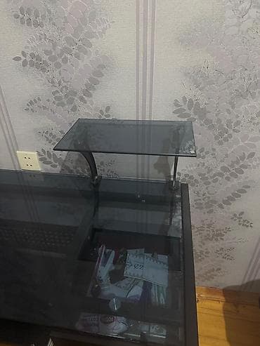 metbext stolu: Düz masa, Polkalı, Siyirməli, Metal — 5