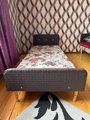 Мебель для дома: Односпальная кровать, Без выдвижных ящиков — 2