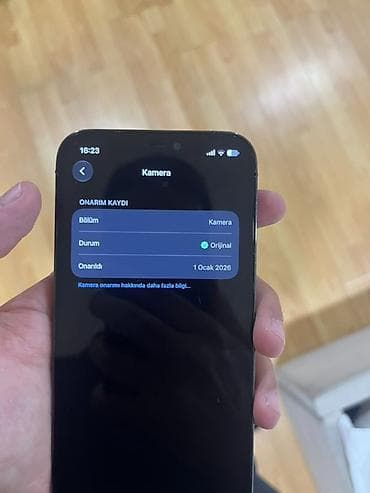 ayfon 16 e: IPhone 12 Pro, 128 GB, Mavi, Simsiz şarj, Face ID — 9