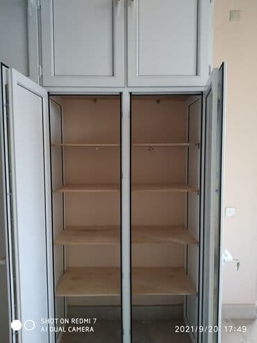 Plastik şkafların sifarişi qəbul olunur Ag rəngdı 1 kvadratı 90 azn lalafo.az -da Plastik şkafların sifarişi qəbul olunur Ag rəngdı 1 kvadratı 90 azn