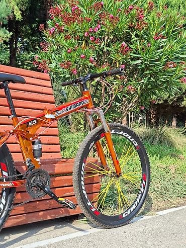 velosiped satisi islenmis: Qatlana bilən skoruslu velosiped.Problemi yoxdur.Tekerleri tezedi.Real — 10