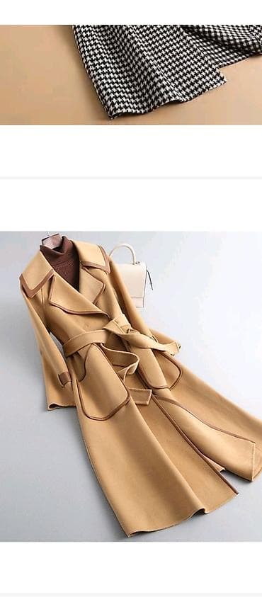 Klassik uzun trençkot – gündəlik və iş üslubu üçün ideal. - Model — 7