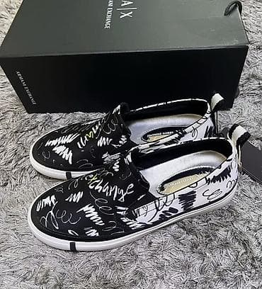Səndəl və şəp-şüplər: Original armani exchange ela veziyyetde espadril (slipon) ayaqqabi — 1