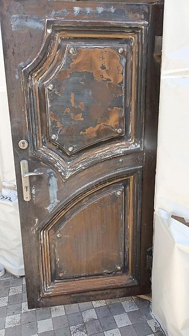 plastik pencere islenmis: Xidmət: Dəmir qapı və darvazaların bərpası, zımparalanması və peşəkar — 2