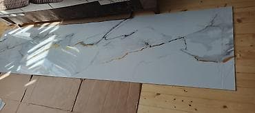 divar dekor: Böyük ölçülü dekorativ panel – mərmər effekti 64/280 - Material — 2