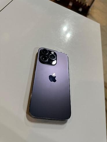 iphone 15 pro en ucuz: IPhone 14 Pro, Deep Purple, Face ID — 2