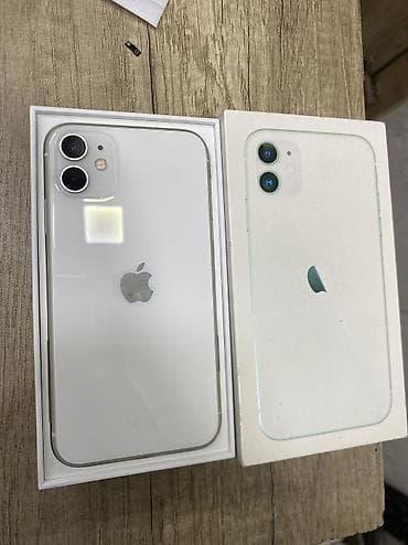 IPhone 11, 128 GB, Ağ, Face ID