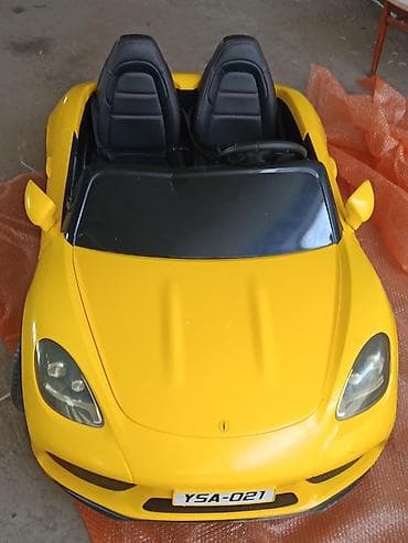 oyuncaq masin type 0: Uşaq elektrik maşını – idman kabriolet dizaynı, 2 oturacaq Model — 1