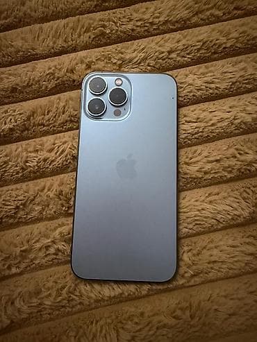 iphone 15 almaq: IPhone 13 Pro, 256 GB, Sierra Blue, Barmaq izi, Simsiz şarj, Face ID — 3