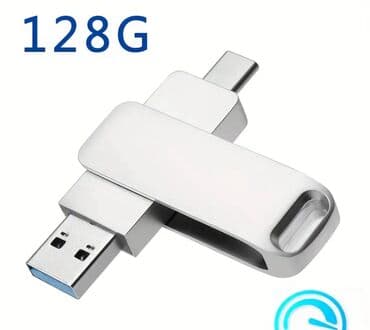 notbukların satışı: Флеш карта 128 ГБ, USB type C, Новый — 2
