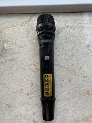 mikrofonlar: Mikrofon "Shure UGX23" Shure mikrofonlar. cox kefiyyətlidir. metal — 10