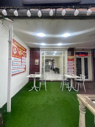 dədə qorqud qəsəbəsi: Dürüm Kabab • Məkan: - Açıq havada süni ot örtüklü kiçik terras — 2