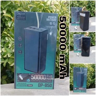 baseus power bank: Powerbank Apple, 50000 mAh, Yeni — 1