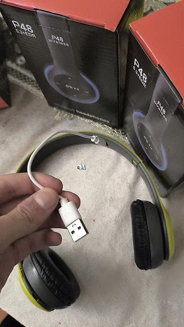 qulaqliq: Son qiymət 6 azn qalmadı son 3 kutu P48 Wireless qulaqlıq – Bluetooth — 4