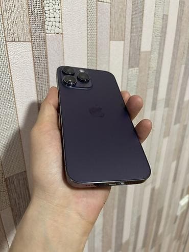 ayfon satilir: IPhone 14 Pro Max, 256 GB, Deep Purple, Simsiz şarj — 2