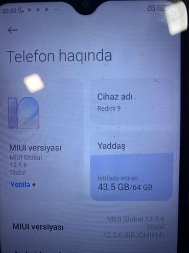 редми 9: Redmi 9, 64 GB, rəng - Bənövşəyi, İki sim kartlı — 7