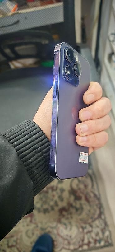 iphone 16 qiymet: IPhone 14 Pro, 128 GB, Deep Purple, Face ID — 2