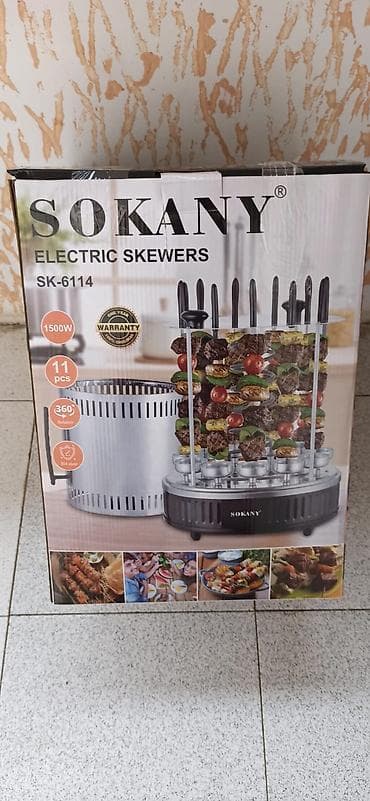 buxar aparat: Vertikal kabab aparatı, Termostatsız, Yeni — 1