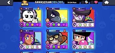 oyun alanı: Brawl Stars oyun hesabı - Kupa: 110.118 - Profil səviyyəsi: 89 - — 2