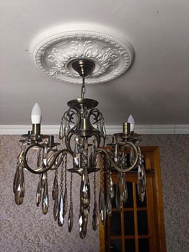 isıqlar: Çılçıraq, 8 lampa, Metal — 5