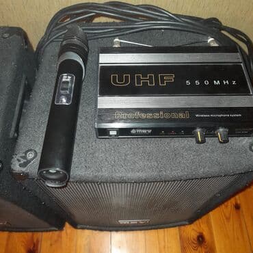 İşlənmiş Kolonka, Növ - Akustik, rəng - Qara