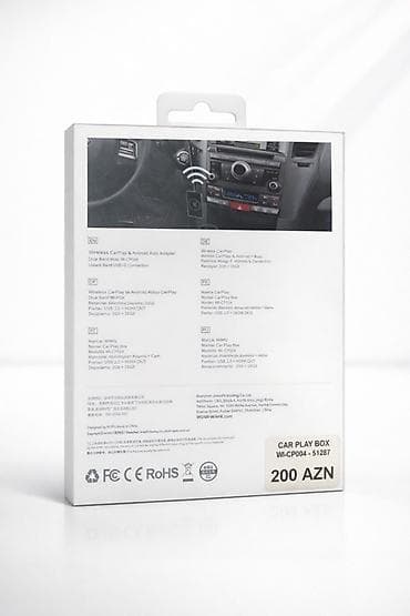 andorid tv box: WiWU Car Play Box – Wireless Adapter Xüsusiyyətlər: - Apple CarPlay — 2