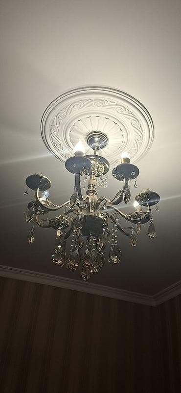 Çılçıraq, 8 lampa, Metal — 2