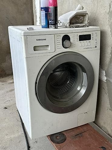 Техника и электроника: Стиральная машина Samsung, 8 кг, Автомат, Без сушки — 1