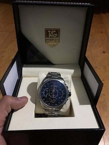 Şəxsi əşyalar: Qol saatı, Tag Heuer, rəng - Gümüşü — 1