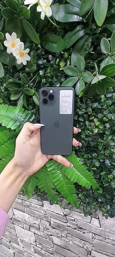2 el kondisionerler: IPhone 11 Pro, 64 GB, Yaşıl, Face ID — 1