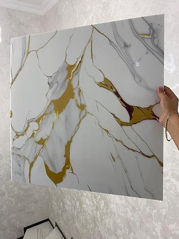 kece: Pvc Mermer Panel Mərmər effekti verən PVC divar panelləri. 1.Arxası — 4