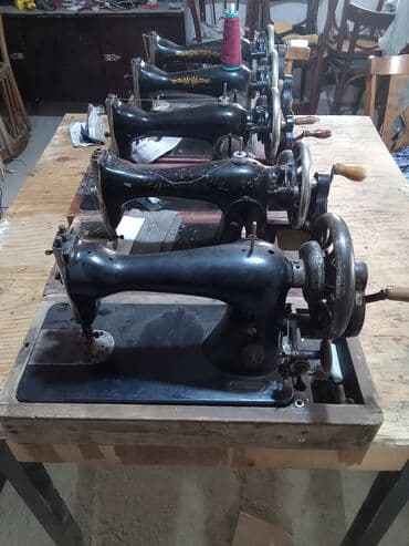 maşın ucun monitor: Tikiş maşını Chayka, İşlənmiş,Mexaniki, 2 saplı Ünvandan götürmə — 2