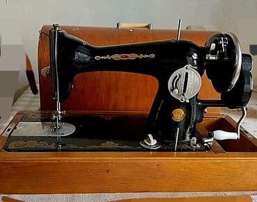 ip телефония: Klassik mexaniki tikiş maşını - Korpus: metal, qara lak örtük — 2