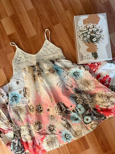 женские теплые сарафаны: Повседневное платье, Макси, One size — 1