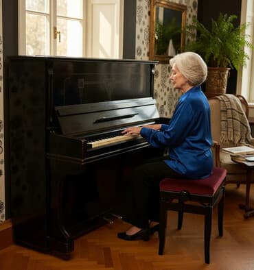 Piano, Akustik, İşlənmiş, Ünvandan götürmə