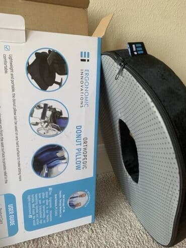 вкладыши в автокресло: Ortopedik Döşək Ergonomic Innovations Orthopedic Donut Pillow-Durable — 4