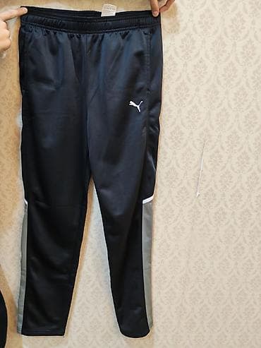 Головные уборы: Спортивные Мужские брюки, Puma, XL, цвет - Черный — 4