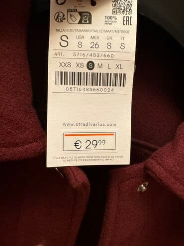 kəsilmiş əl şəkilləri: Palto, Stradivarius, S — 2