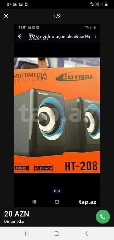 запчасти для динамиков: Dinamiklər və kolonkalar — 1
