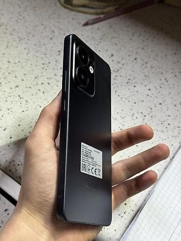 data kart limitsiz internet: Oppo Reno 13 F, rəng - Qara, Zəmanət, Sensor, Barmaq izi — 3
