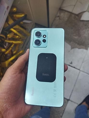iphone 6s puls: Redmi Note 12, 128 GB, rəng - Mavi, Sensor, Barmaq izi, İki sim kartlı — 1