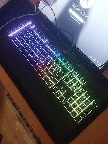 bakcell data nomre: Corsair klaviatura oyun uchun is ucun mukemmeldir 14 isiq rejimi var — 3