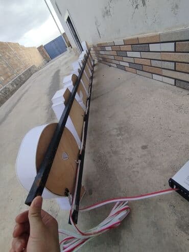 corək bişirən avadanlıq: Uzunluğu 242cm Hündürlüyü 39.5cm Az istifadə olunub,ledleri her biri — 3