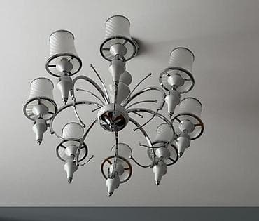 lüsdurlar: Çılçıraq, 8 lampa, Metal — 1