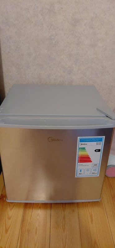 eurolux elektrik sobalar: Yeni Mini Midea Soyuducu Satılır, rəng - Gümüşü — 2