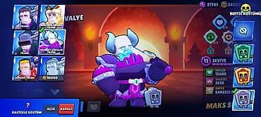 qepik pullar: Brawl Stars hesabı – yüksək səviyyəli və tam kolleksiya - Kupa sayı — 5