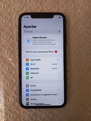 IPhone 11, 128 GB, Qara, Face ID