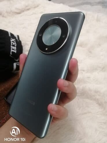 телефон fly для пенсионеров: Honor 9C, 256 GB, rəng - Boz, Face ID, Düyməli, Barmaq izi — 3