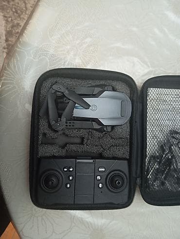 ps4 aksesuar: Qatlanan mini dron – uzaqdan idarəetmə pulti və daşıma çantası ilə — 1